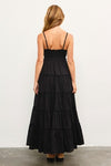 MARLENA RUFFLE TIERED MAXI DRESS