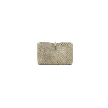 PERUVIAN NATURAL CLUTCH WITH BAMBOO HARDWARE