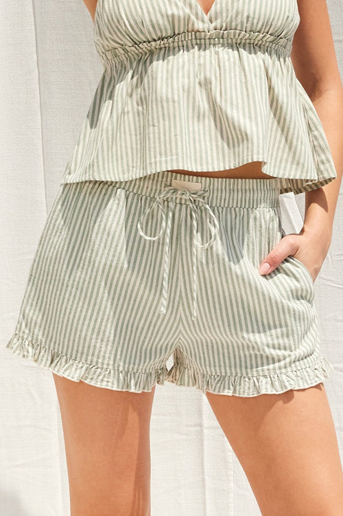 NINA RUFFLE SHORTS