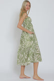 SILVIA FLORAL MIDI DRESS