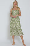 SILVIA FLORAL MIDI DRESS