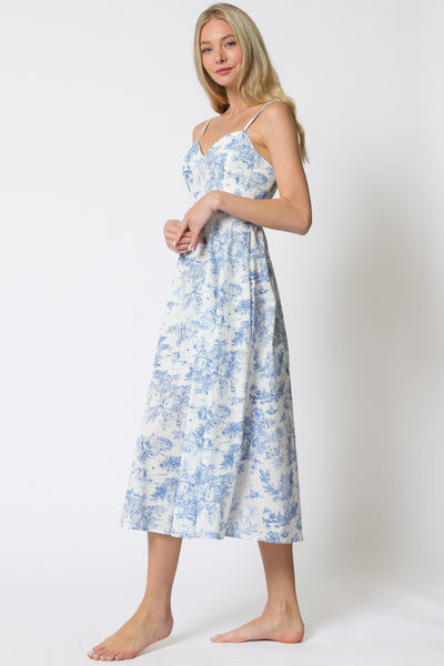 JULIANA GARDEN MIDi DRESS