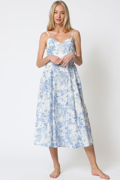 JULIANA GARDEN MIDi DRESS
