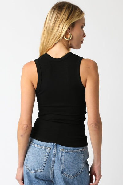 MIRANDA WIDE STRAP TANK TOP