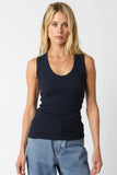 MIRANDA WIDE STRAP TANK TOP