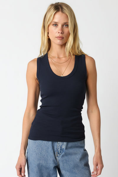 MIRANDA WIDE STRAP TANK TOP