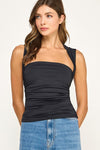 BELLABEE SIDE RUCHED TOP