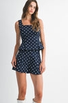 SOPHIE POLKA DOT TOP & SHORT SET