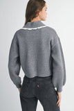 SORAYA CABLE KNIT CARDIGAN