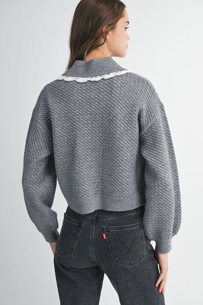 SORAYA CABLE KNIT CARDIGAN