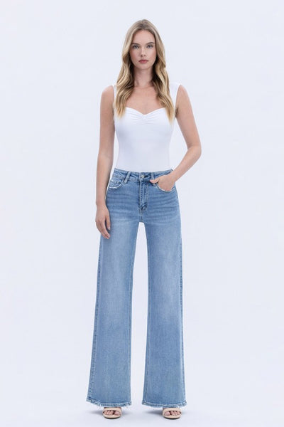OLIVIA WIDE LEG DENIM