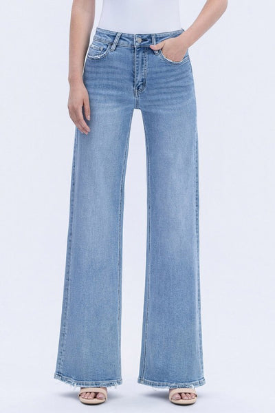 OLIVIA WIDE LEG DENIM