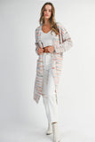 SOPHIA LONG CARDI WITH POCKETS