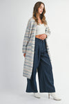 SOPHIA LONG CARDI WITH POCKETS