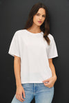 LILLA COTTON JERSEY T SHIRT
