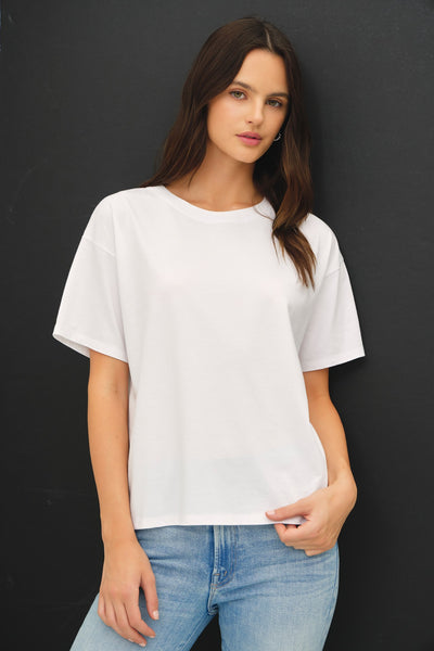 LILLA COTTON JERSEY T SHIRT