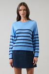 JANNIE STRIPPED LIGHT SWEATER