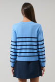 JANNIE STRIPPED LIGHT SWEATER