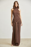 NAOMI HIGH NECK MAXI DRESS