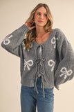 RENEE FRONT TIE CARDI