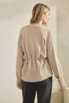 MELISSA SOFT TIE WAIST CARDIGAN