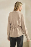 MELISSA SOFT TIE WAIST CARDIGAN