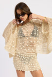 PLAYA CROCHET PONCHO