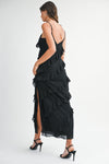 MILEY TIERED RUFFLED MAXI DRESS