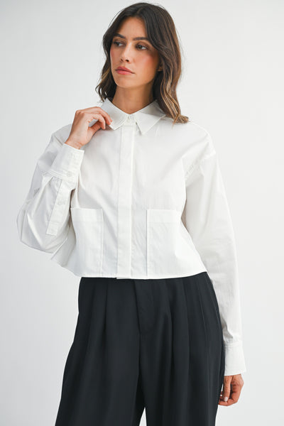 DOROTHY COLLAR BUTTON DOWN