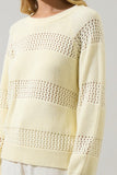 TIANA POINTELLE LIGHT SWEATER