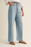 BAYLEN DRAWSTRING DENIM TROUSER