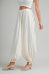 EMMA BALLOON PANT WITH ANKLE TIE
