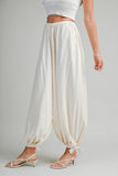 EMMA BALLOON PANT WITH ANKLE TIE