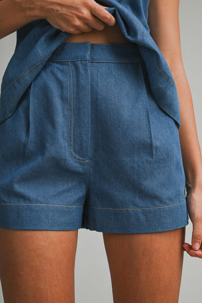 KAIA DENIM SHORTS