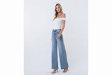 OLIVIA EMBELLISHED WIDE LEG JEAN