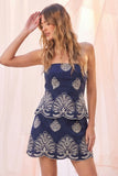 KAI STRAPLESS MINI DRESS