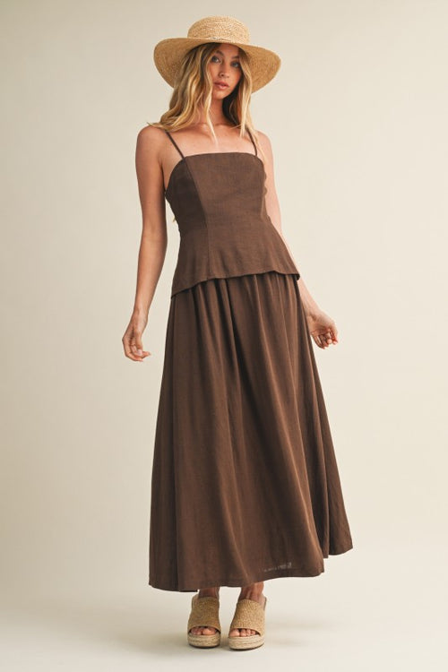 KAIA CAMI MAXI DRESS