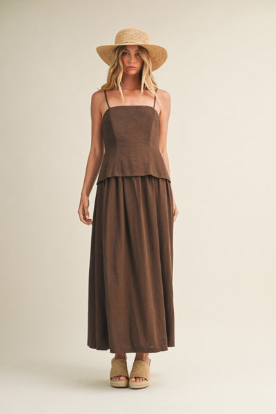KAIA CAMI MAXI DRESS