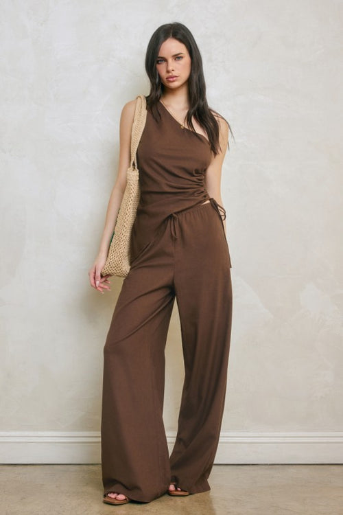 JASPER DRAWSTRING WIDELEG PANT