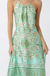 NINA HALTER MAXI DRESS