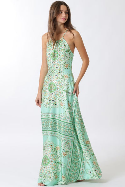 NINA HALTER MAXI DRESS