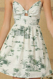 ALEXIS CHINOSERIE MINI DRESS