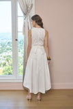 VALENTINA TIE BACK MIDI DRESS