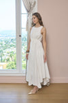 VALENTINA TIE BACK MIDI DRESS