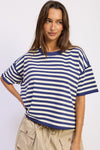 KARI OVERSIZED STRIPED SHIRT