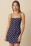 BETHANY POLKA DOT MINI DRESS