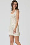 LUNA LACE TRIM MINI DRESS