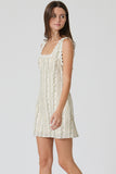 LUNA LACE TRIM MINI DRESS