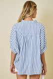 STEVIE BUTTON DOWN BOXY SHIRT