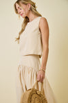 ALLEGRA SOFT SCOOP NECK TOP